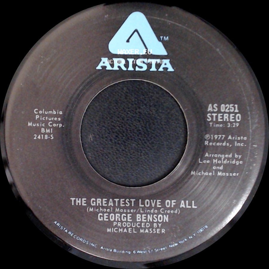 Michael Masser / George Benson - Ali's Theme / The Greatest Love Of All side B