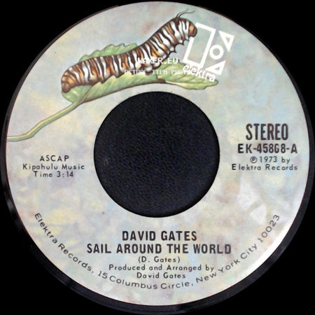 David Gates - Help Is On The Way / Sail Around The World side B
