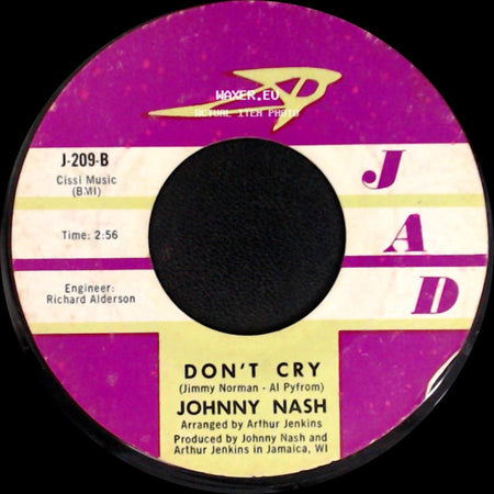 Johnny Nash - You Got Soul / Don't Cry side B