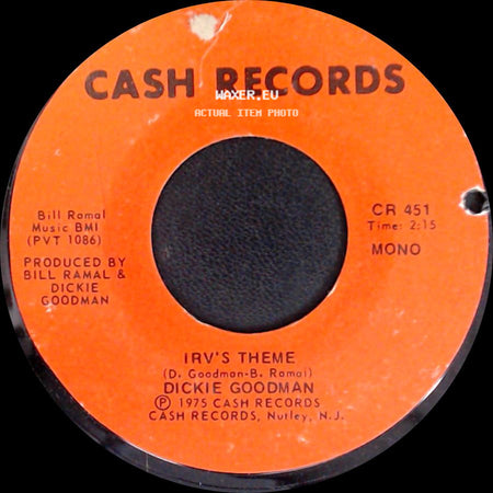 Dickie Goodman - Irv's Theme / Mr. Jaws side A