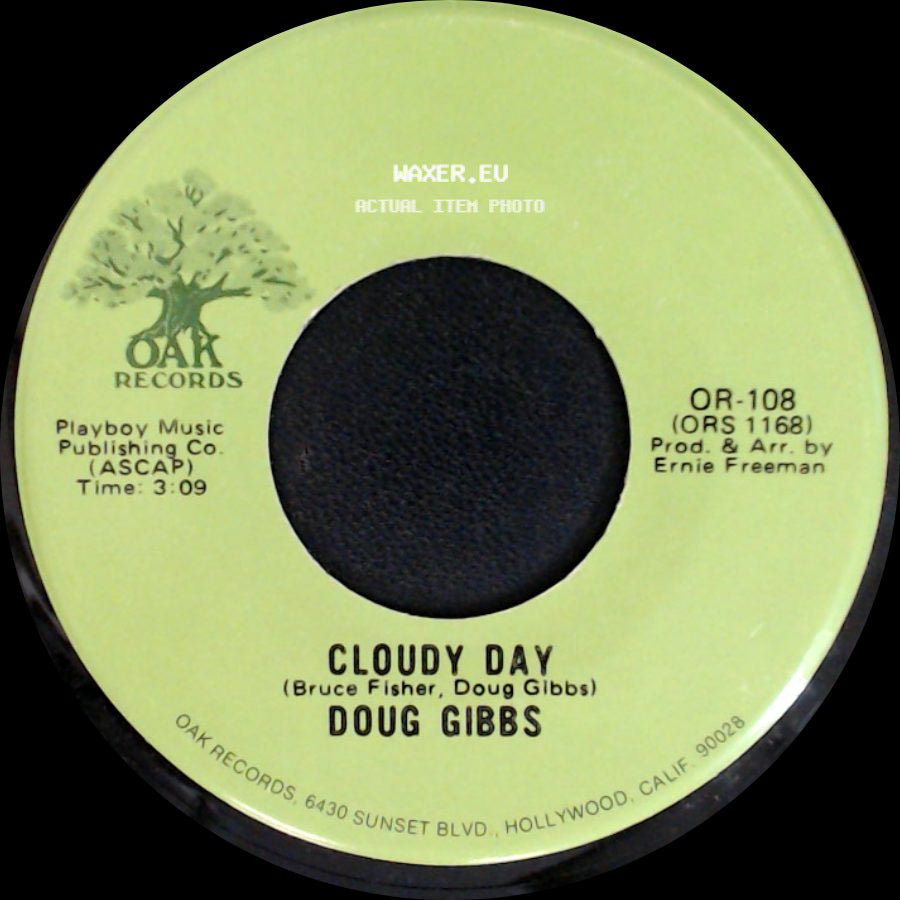 Doug Gibbs - I'll Always Have You There / Cloudy Day side B