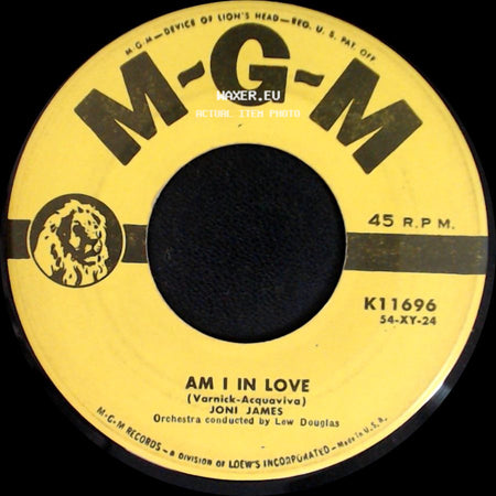 Joni James - Am I In Love / Maybe Next Time side A
