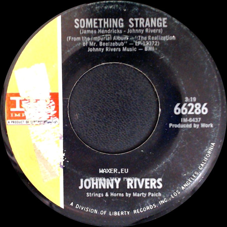 Johnny Rivers - Look To Your Soul / Something Strange side B