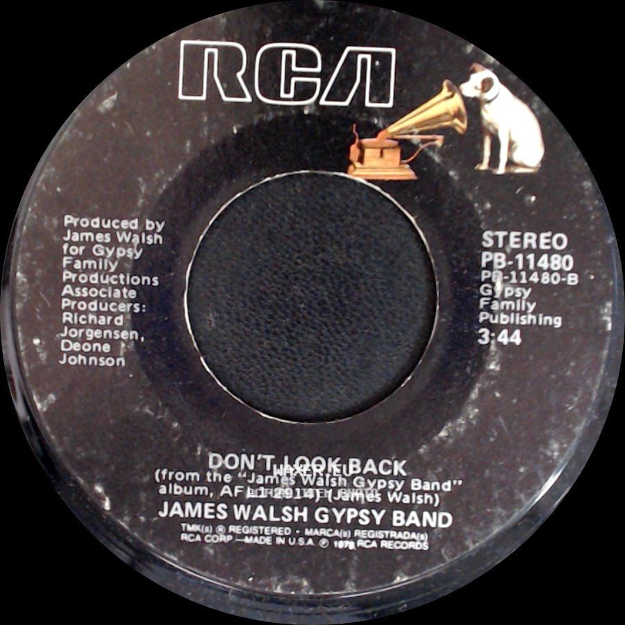 James Walsh Gypsy Band - Don't Look Back / Love Is For The Best In Us side A