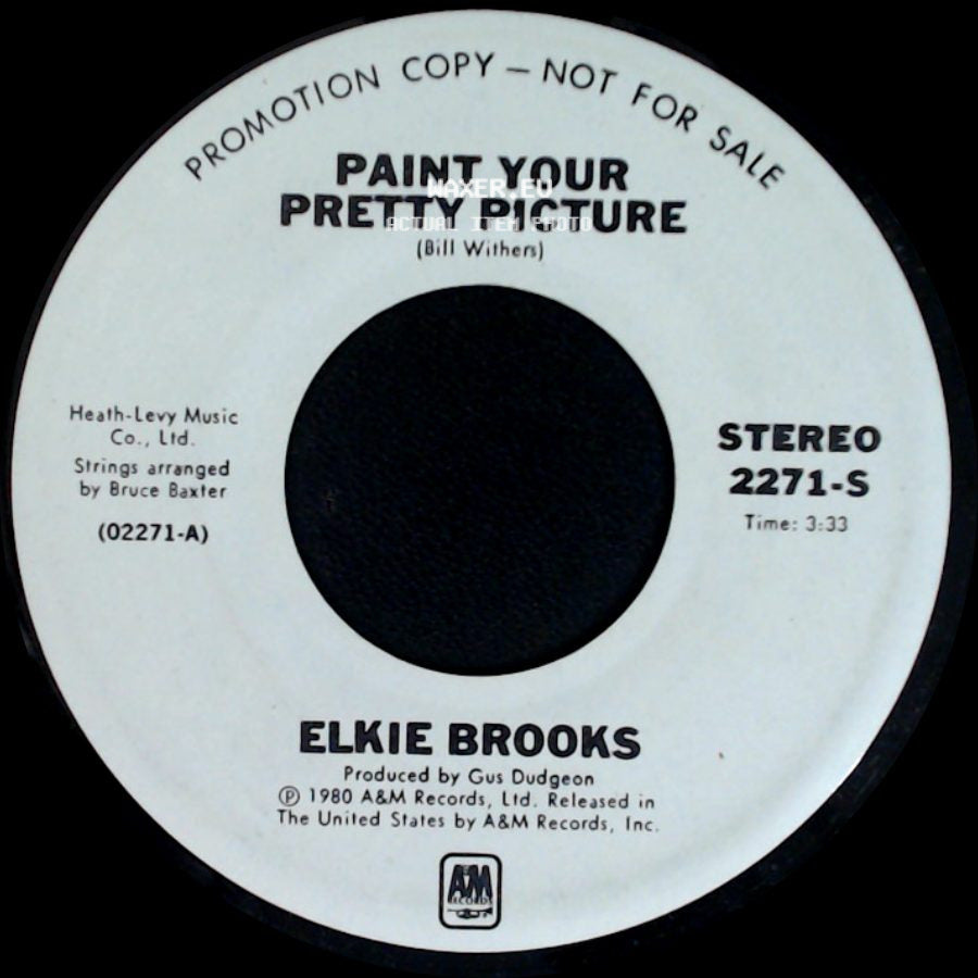 Elkie Brooks - Paint Your Pretty Picture / Paint Your Pretty Picture side A
