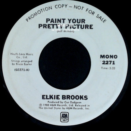 Elkie Brooks - Paint Your Pretty Picture / Paint Your Pretty Picture side B