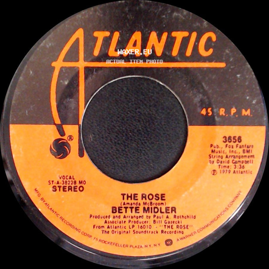 Bette Midler - The Rose / Stay With Me side A