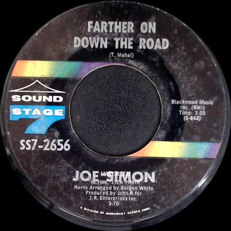 Joe Simon - Wounded Man / Farther On Down The Road side B