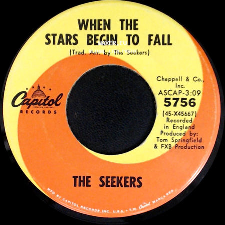The Seekers - Georgy Girl / When The Stars Begin To Fall side B