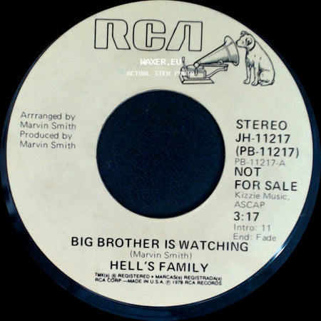 Hell's Family - Big Brother Is Watching / Big Brother Is Watching side A