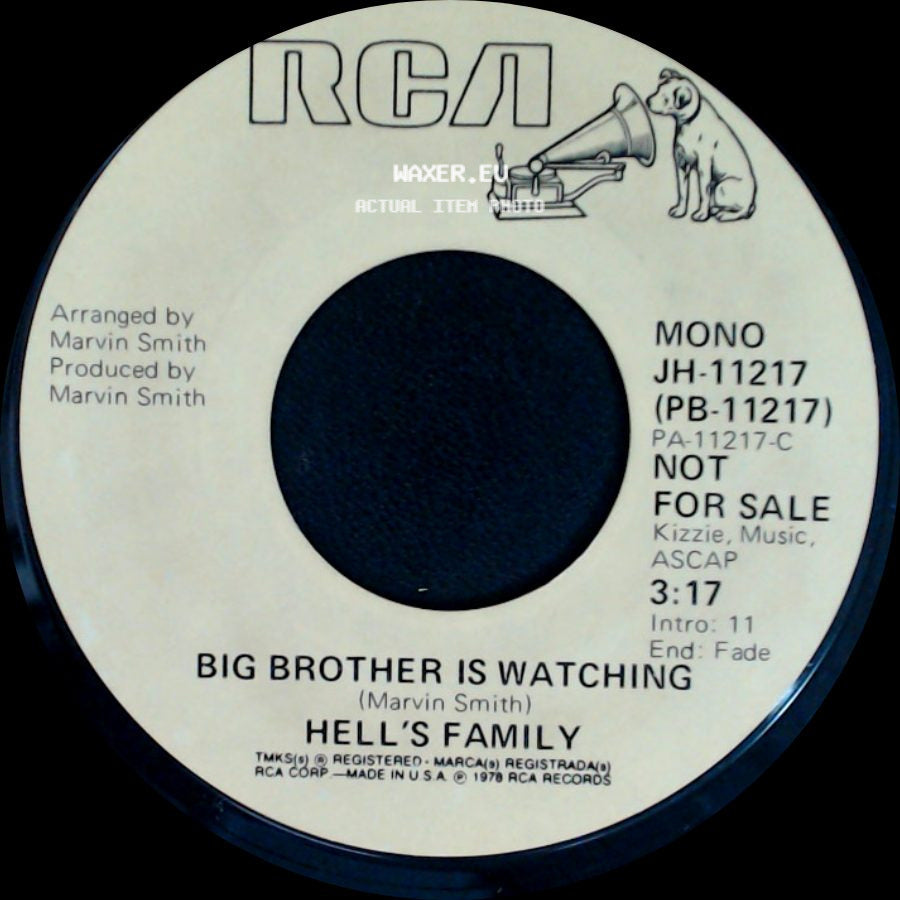 Hell's Family - Big Brother Is Watching / Big Brother Is Watching side B