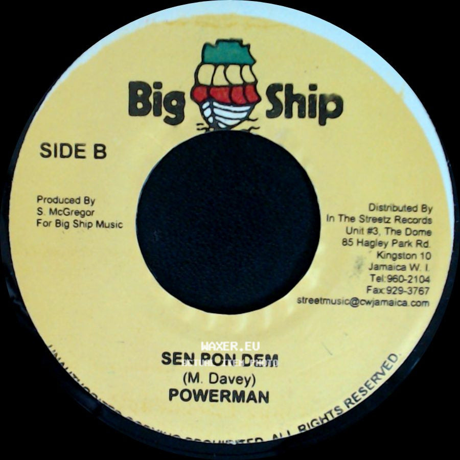 Norris Man / Powerman - Love The Girls / Sen Pon Dem side B