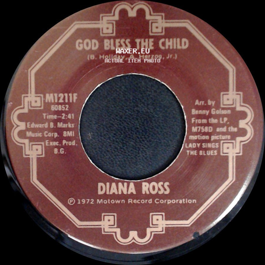 Diana Ross - Good Morning Heartache / God Bless The Child side B