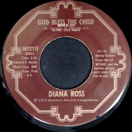 Diana Ross - Good Morning Heartache / God Bless The Child side B