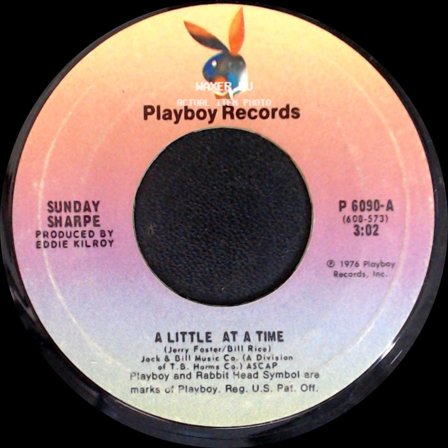 Sharpe / Sunday Sharpe - A Little At A Time / Pour It In A Swinging Jug side A