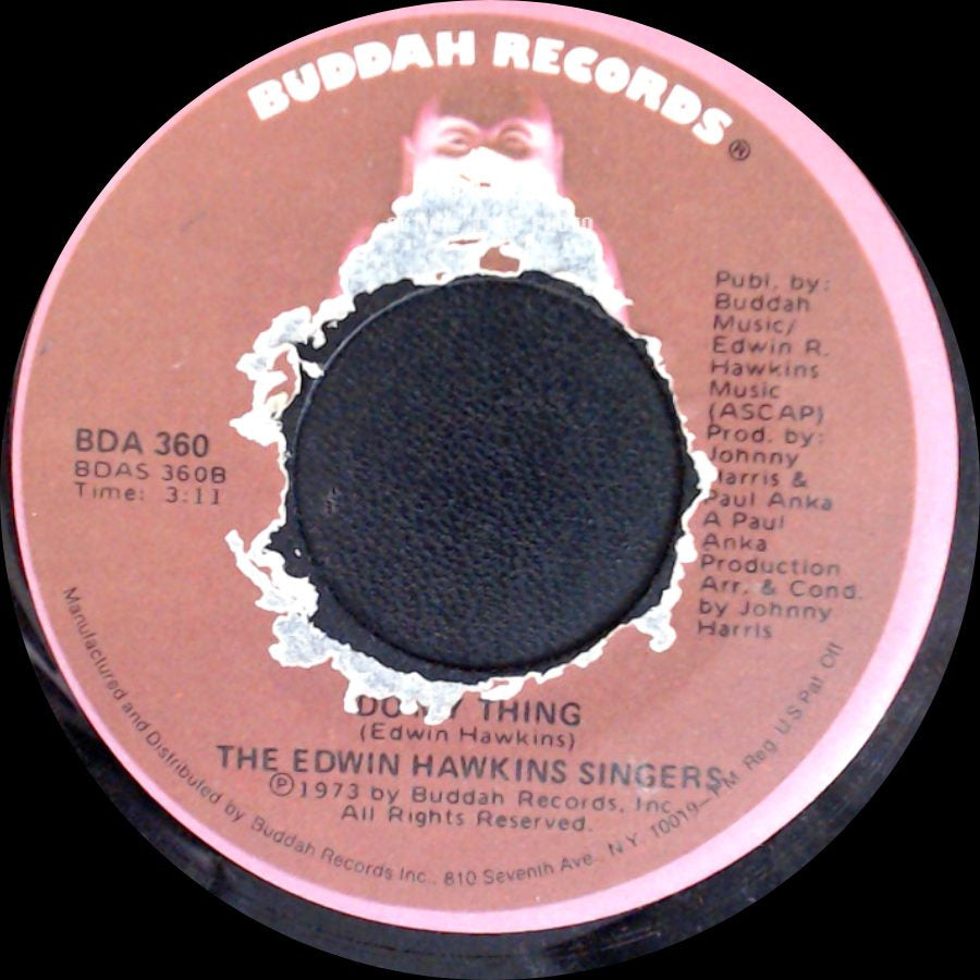 The Edwin Hawkins Singers - Do It Thing / Jubilation side A
