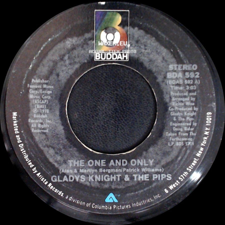 Gladys Knight & The Pips - Pipe Dreams / The One And Only side B