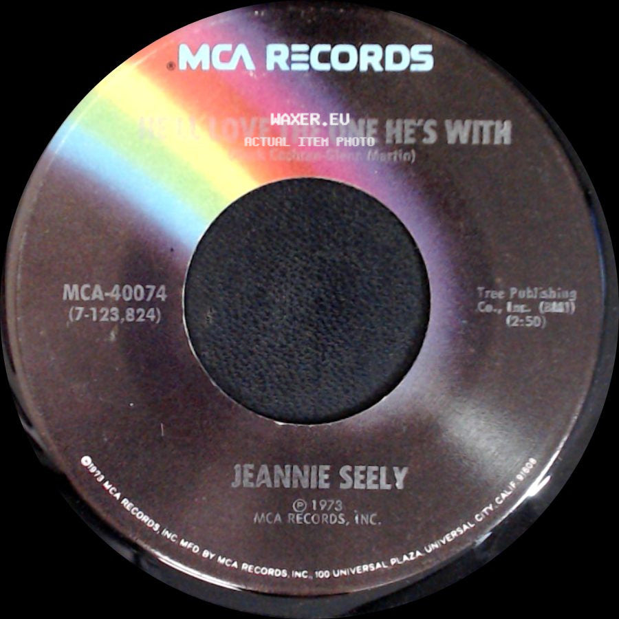 Jeannie Seely - He Loves The One He's With / Don't Sleep In Your Arms side A