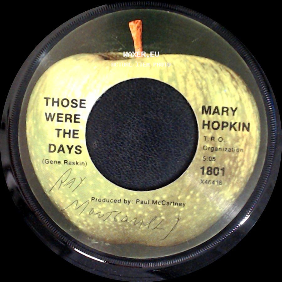 Mary Hopkin - Turn, Turn, Turn / Those Were The Days side B