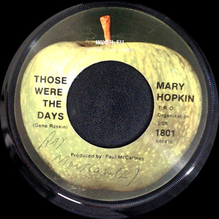 Mary Hopkin - Turn, Turn, Turn / Those Were The Days side B