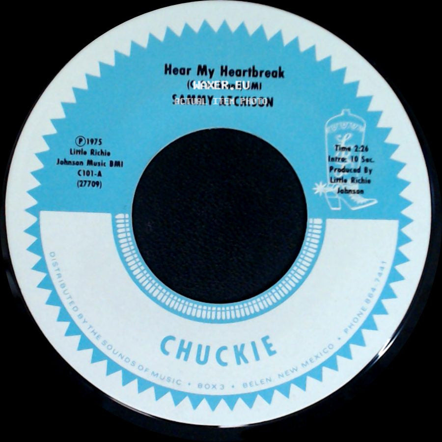 Sammy Atchison - Breaking Up Is Hard To Do / Hear My Heartbreak side B
