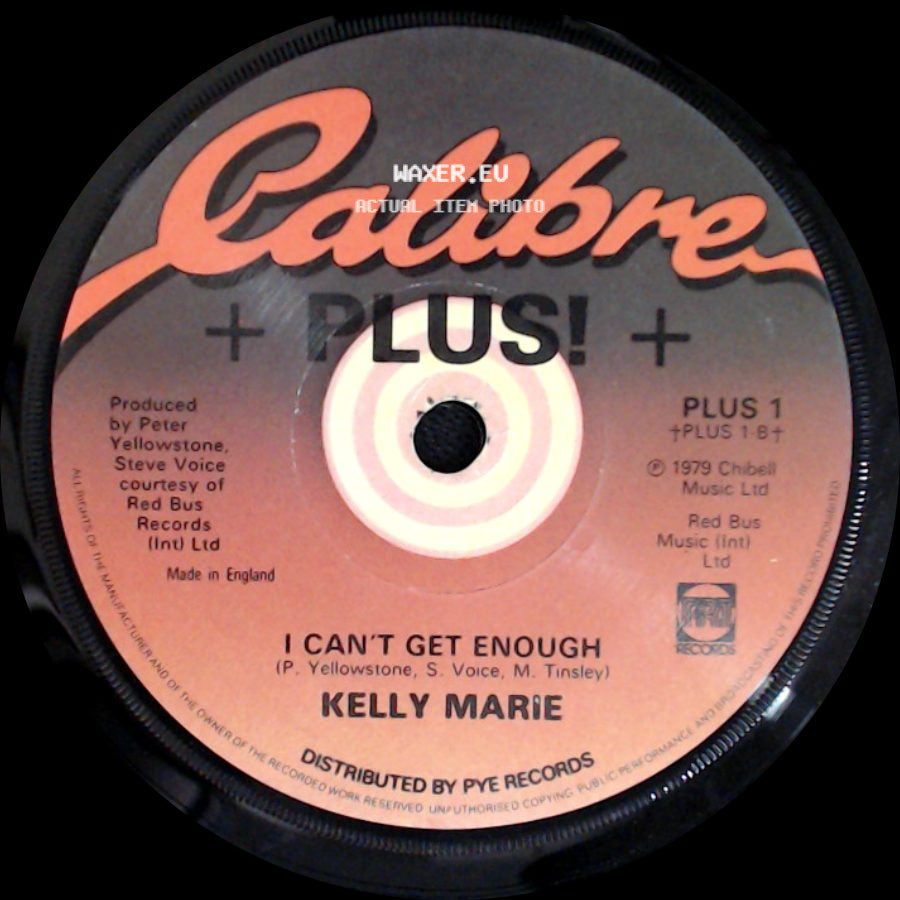 Kelly Marie - Feels Like I'm In Love / I Can't Get Enough side B