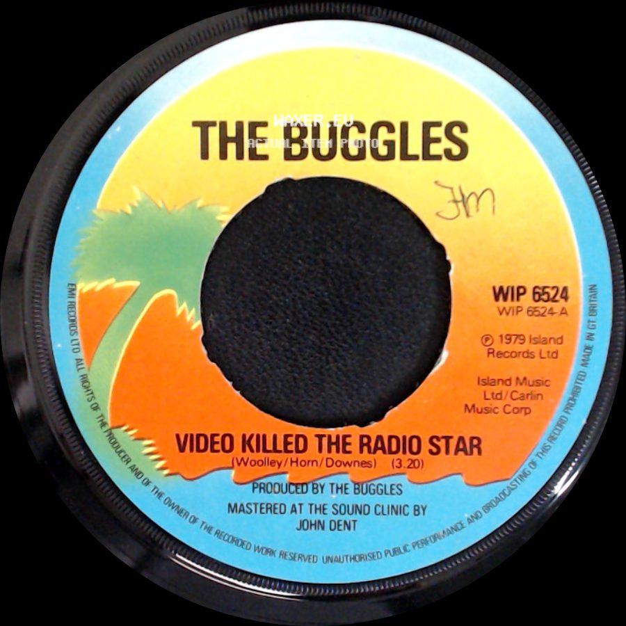 The Buggles - Kid Dynamo / Video Killed The Radio Star side B