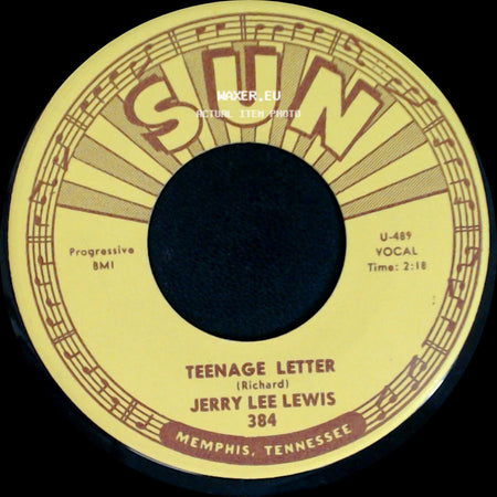 Jerry Lee Lewis / Jerry Lee Lewis With Linda Gail Lewis - Teenage Letter / Seasons Of My Heart side A