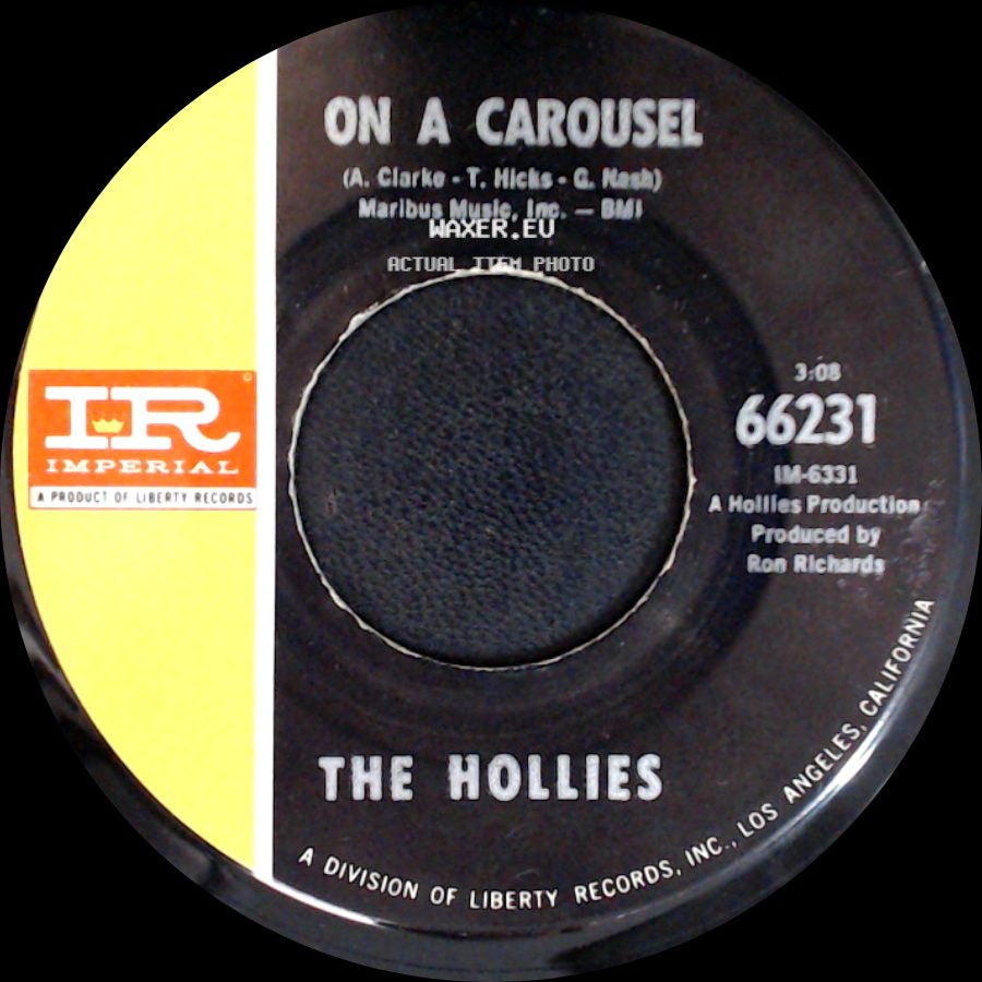 The Hollies - On A Carousel / All The World Is Love side A
