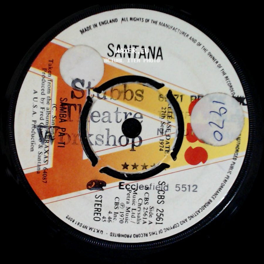 Santana - Samba Pa Ti / Incident At Neshabur side A