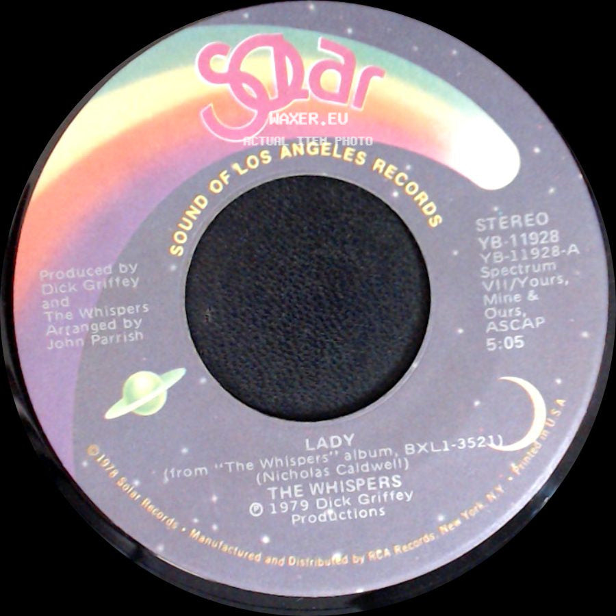 The Whispers - Lady / I Love You side A