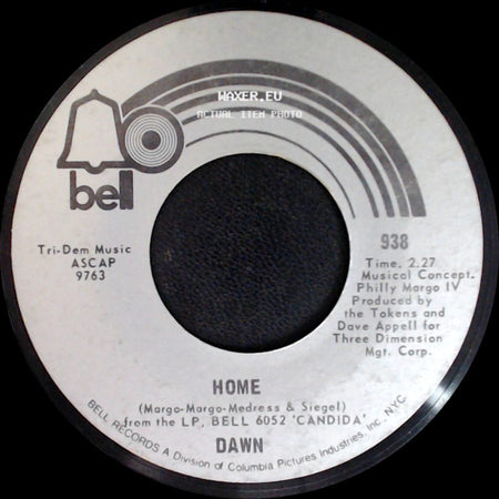 Dawn - Home Dawn / Knock Three Times side A
