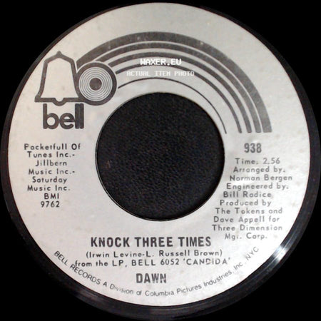 Dawn - Home Dawn / Knock Three Times side B