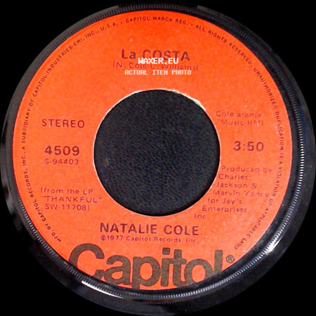 Natalie Cole - Our Love / La Costa side B