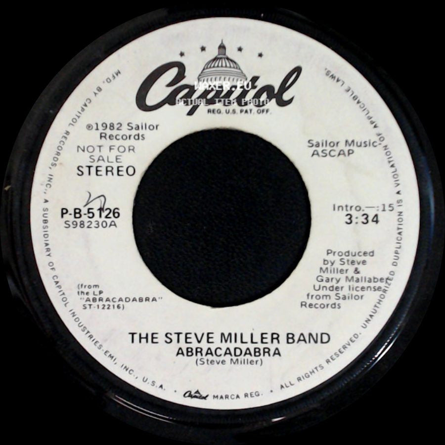 The Steve Miller Band - Abracadabra / Abracadabra side B
