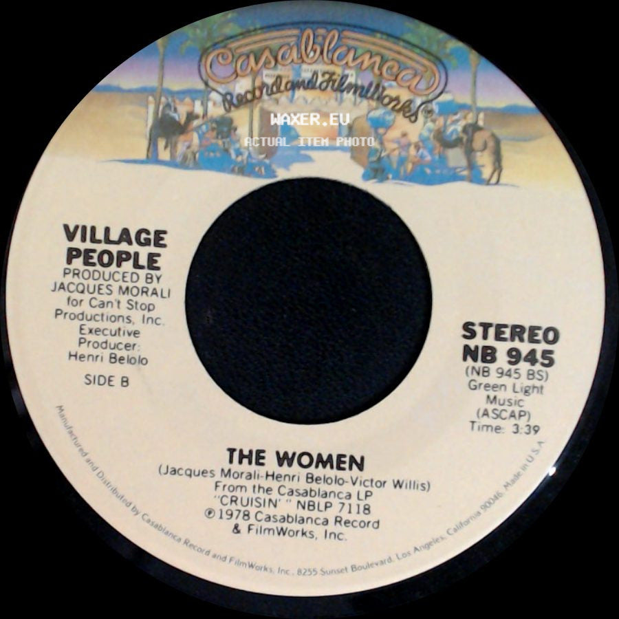 Village People - Y.M.C.A. / The Women side B