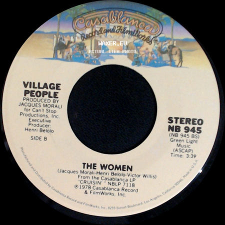 Village People - Y.M.C.A. / The Women side B