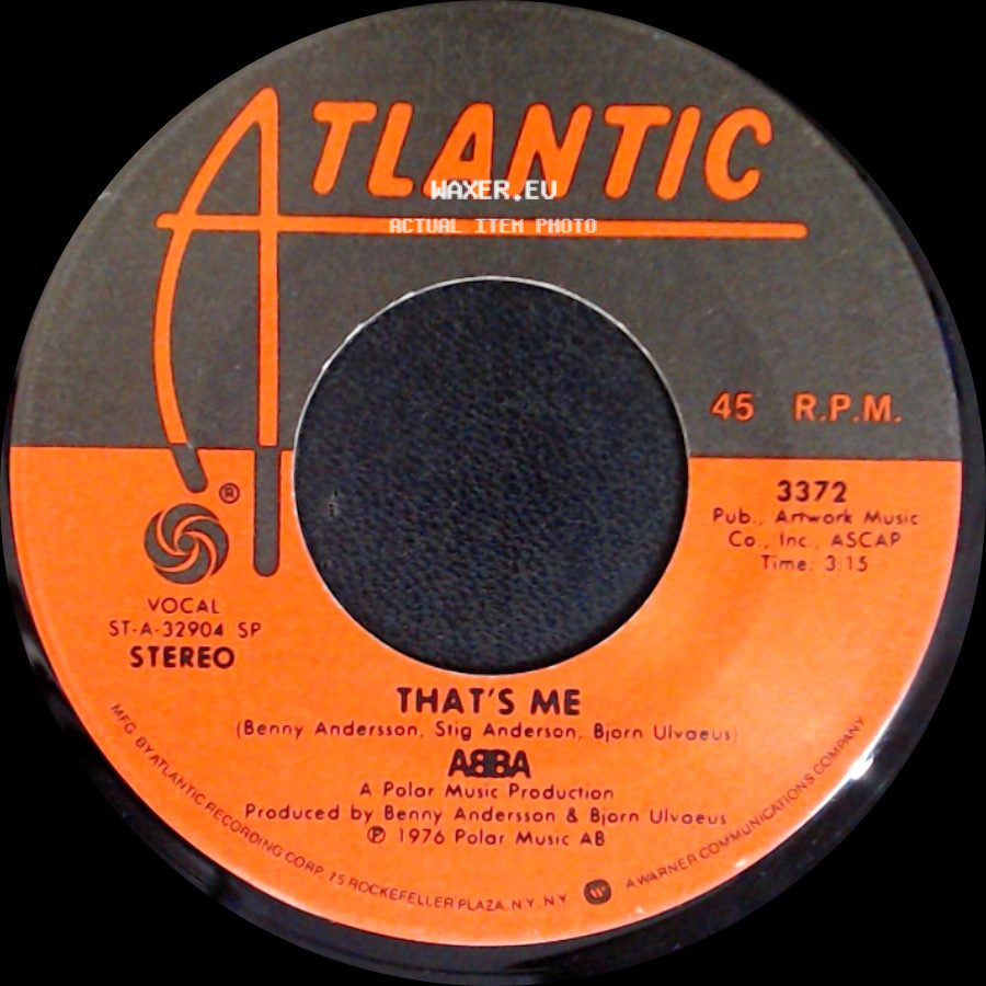 Abba - Dancing Queen / That's Me side B