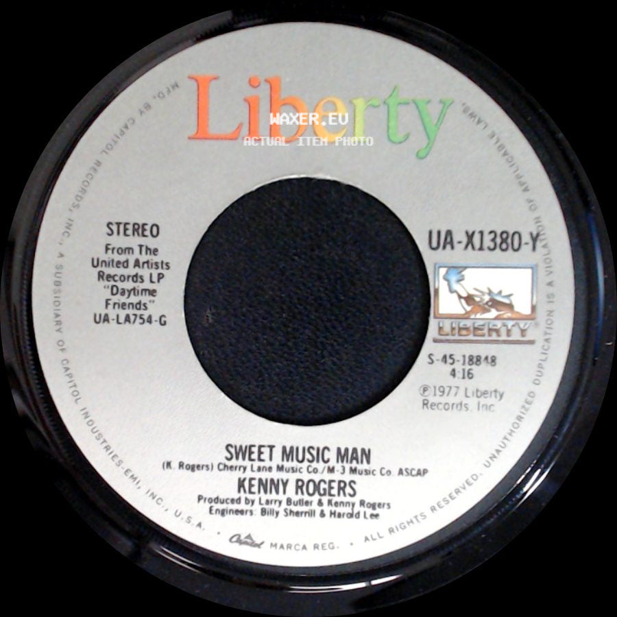 Kenny Rogers - Sweet Music Man / Lady side A