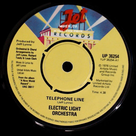 Electric Light Orchestra - Telephone Line / Poorboy (The Greenwood) / King Of The Universe side A