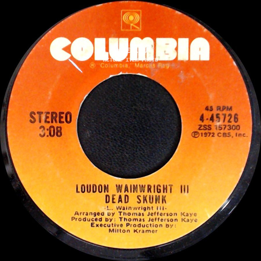 Loudon Wainwright Iii - Dead Skunk / Needless To Say side A