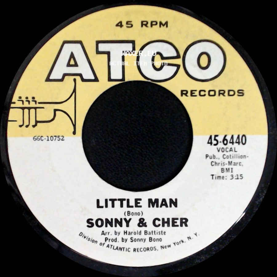 Sonny & Cher - Little Man / Monday side A