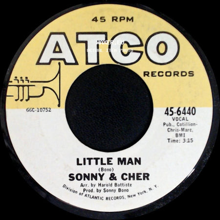 Sonny & Cher - Little Man / Monday side A