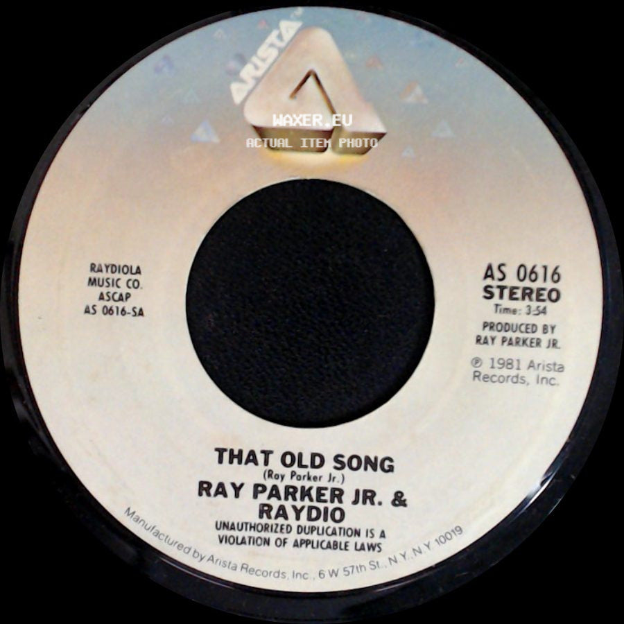 Ray Parker Jr. & Raydio - That Old Song / Old Pro side A