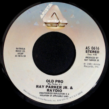 Ray Parker Jr. & Raydio - That Old Song / Old Pro side B