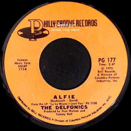 The Delfonics - Start All Over Again / Alfie side B