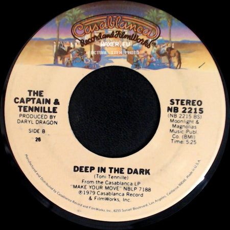 The Captain & Tennille - Do That To Me One More Time / Deep In The Dark side B