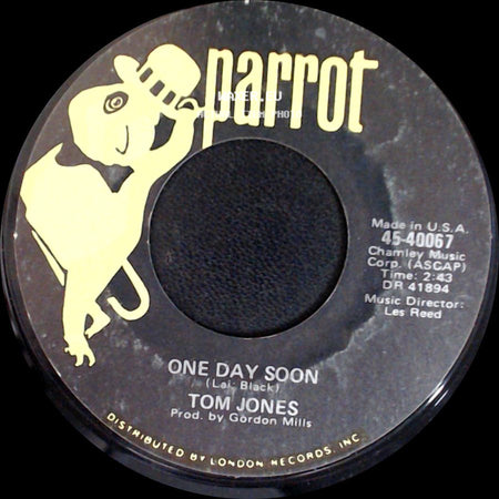 Tom Jones - Till / One Day Soon side B