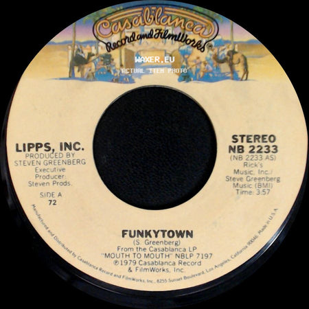 Lipps, Inc. - Funkytown / All Night Dancing side A