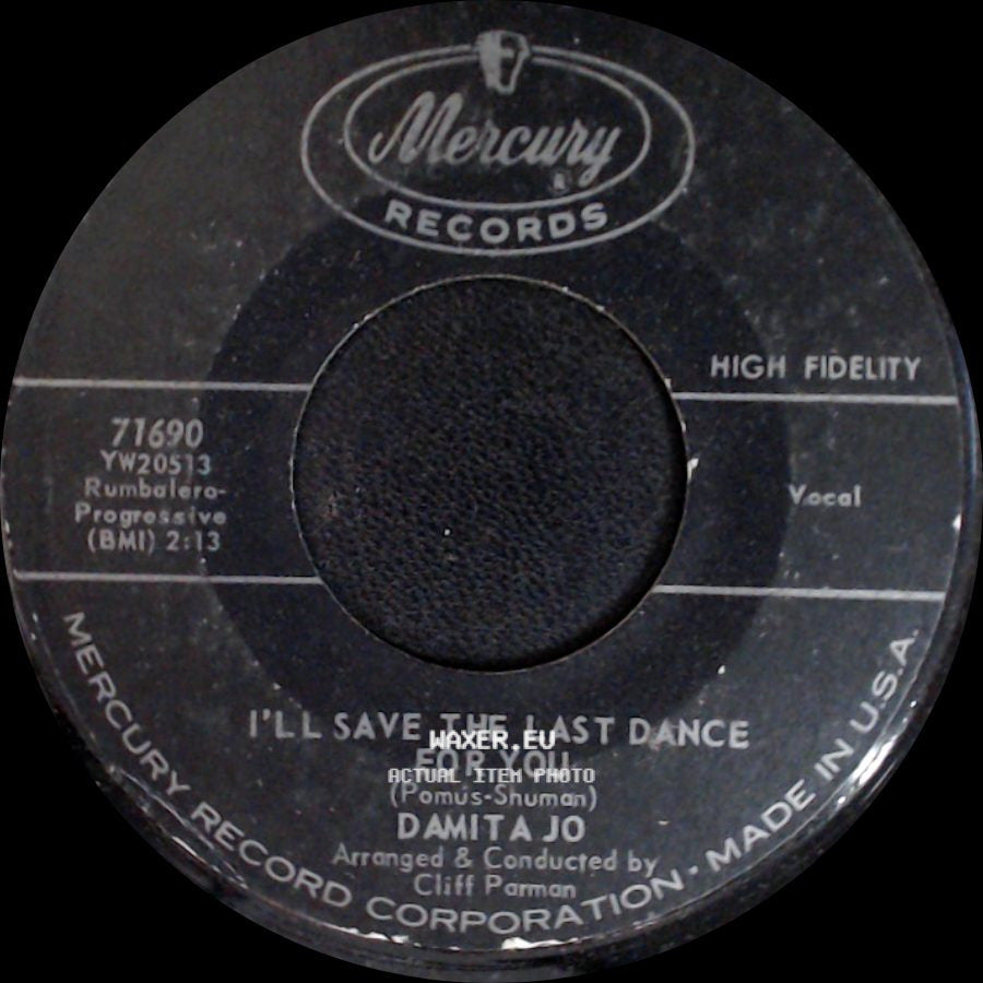 Dami Ta Jo - I'll Save The Last Dance For You / Forgive side A